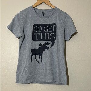 Sam Winchester “So Get This” Moose Tee Shirt